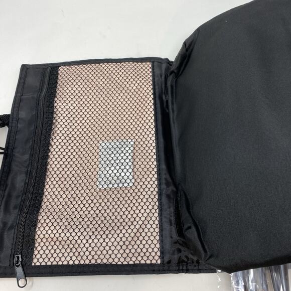 Mary Kay Brush Collection Organizer Bag Set of 5 Full Size Brushes Black NEW - Picture 3 of 8